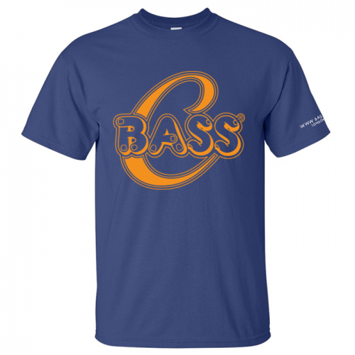 Bass Centre T-Shirt - Metro Blue